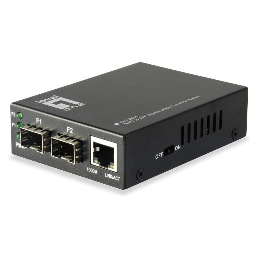 LevelOne GVT-2011: Media Konverter RJ45-SFP (Media Konverter) (GVT-2011)