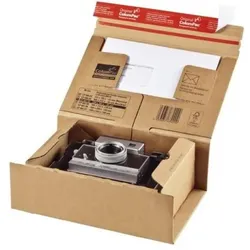 Colompac, Versandkarton + Versandbox, Schachtel Post S (10 Stk., 23 x 16.60 x 9 cm)