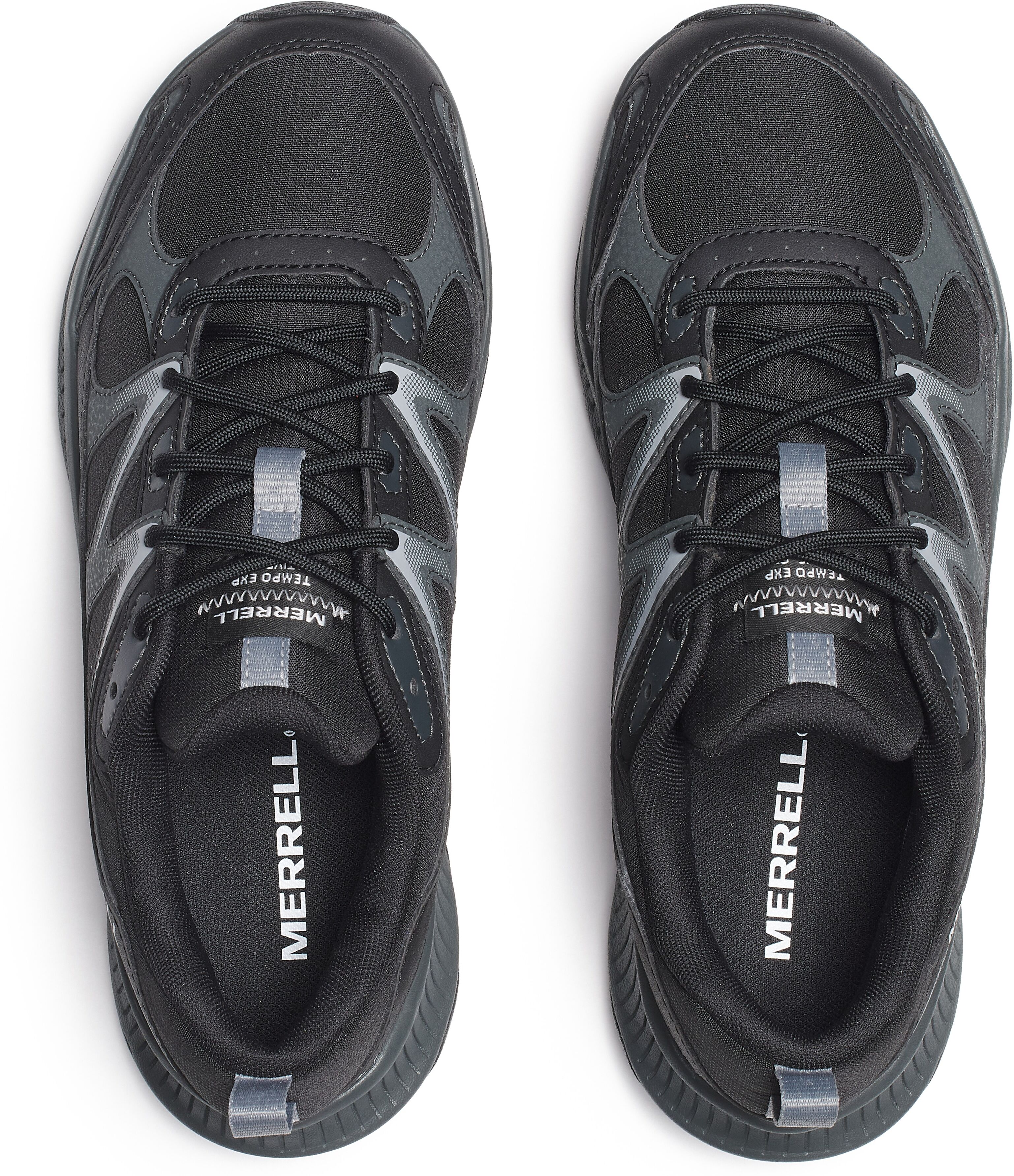 Wanderschuh MERRELL "TEMPO EXP ACTIVE GORE-TEX", Damen, Gr. 37, Synthetik, schwarz, Schuhe Wanderschuh, wasserdicht dank Gore-Tex Membrane schwarz 37, Synthetik