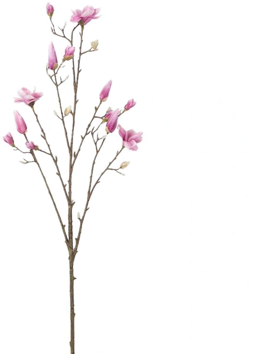 Kunsttak Magnolia Spray Pink - 155 cm