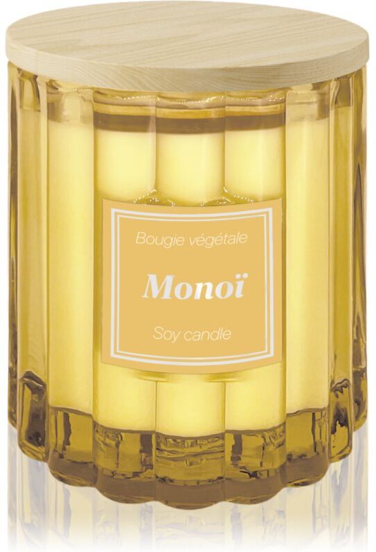 Esprit Provence Monoï scented candle with cap 190 g