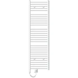 LuxeBath ECD Germany Badheizkörper Elektrisch 500x1800 mm Weiß, gerade, 1200W, Heizkörper Handtuchwärmer Handtuchtrockner