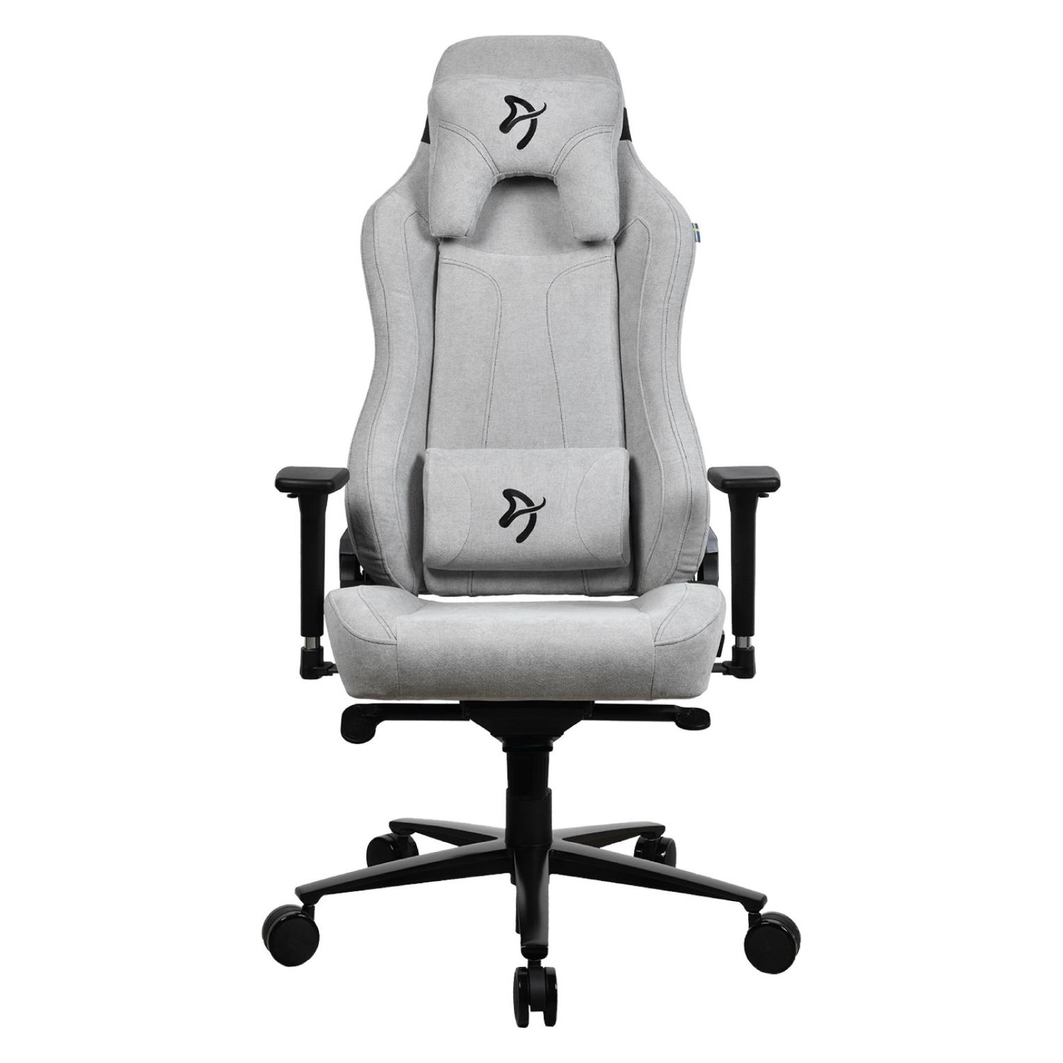 Arozzi Gaming Stuhl Vernazza Light grey - Soft Fabric (VERNAZZA-SFB-LG)
