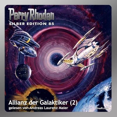 Perry Rhodan Silber Edition 85: Allianz der Galaktiker (Teil 2) - William Voltz,H.G. Ewers,Hans Kneifel,Kurt Mahr,Clark Darlton, Audio, 4056198086261