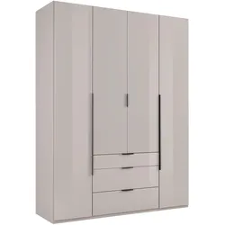 Drehtürenschrank New York Grau/Sahara