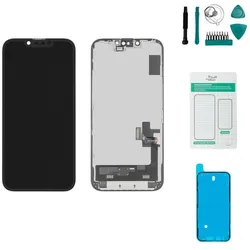 Kaputt.de iPhone 16e OLED Display - Set (Display, Apple iPhone 16e), Mobilgerät Ersatzteile, Schwarz