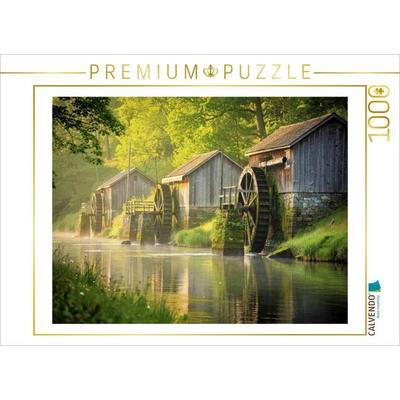 CALVENDO Puzzle Tradition im Mahlwerk. | 1000 Teile Lege-Größe 64x48cm Foto-Puzzle für glückliche Stunden, Sonstige von , Calvendo Puzzle