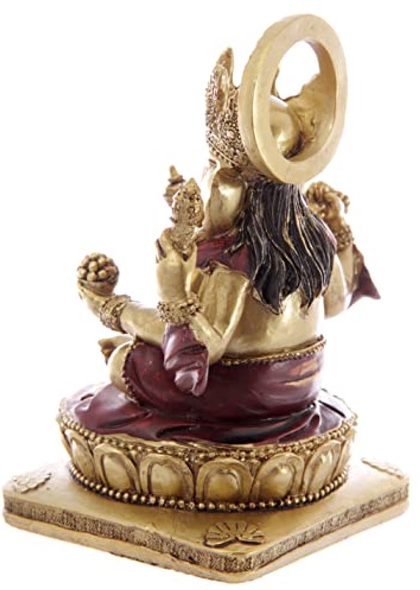Ganesh Beeld voor op tafel, 14 cm