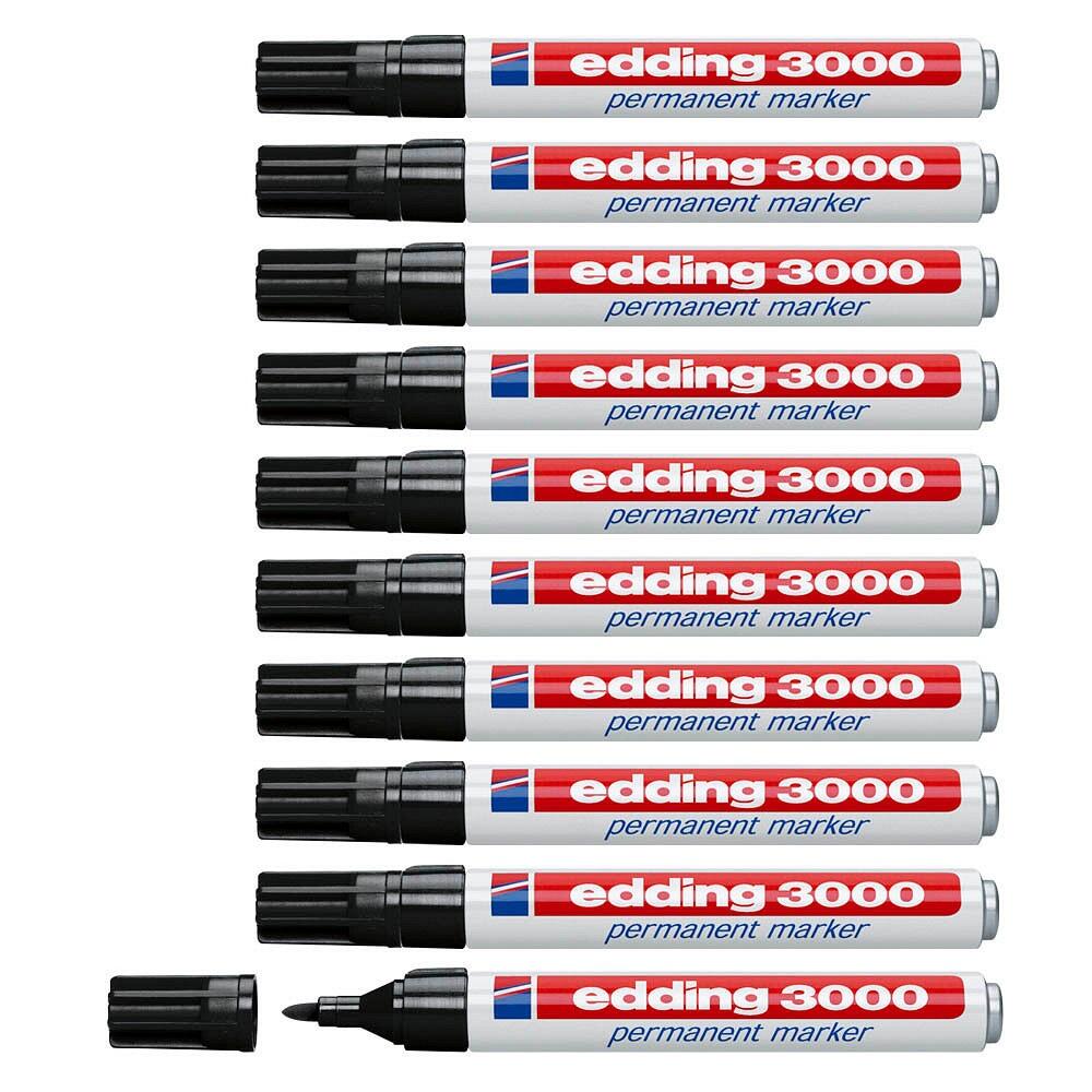 edding 3000 Permanentmarker 10 Stück 4-3000001