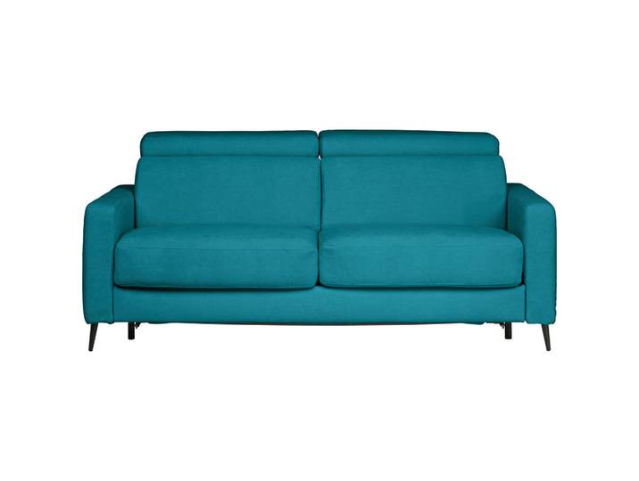 Novel Schlafsofa MIT Tempur Matratze, Petrol, Metall, 200x85-99x104 cm, Wohnzimmer, Sofas & Couches, Schlafsofas, Sonstige Schlafsofas