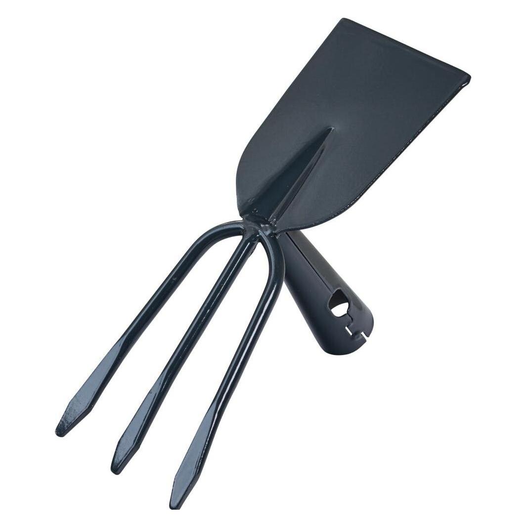 Siena Garden Gartendoppelhacke 3 Zinken 28 mm Dülle anthrazit (T42417)