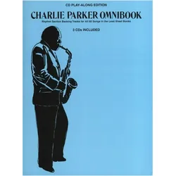 Charlie Parker Omnibook - Play-Along CDs, Sachbücher