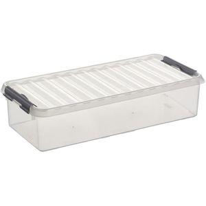 Sunware Aufbewahrungsbox Q-Line Box 82200609, 6,5L, Kunststoff, A5, 49 x 19 x 11cm