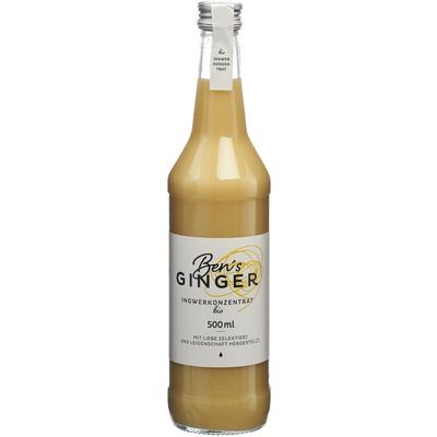 Ben's Ginger Ingwerkonzentrat Bio Fl small 500 ml Konzentrat