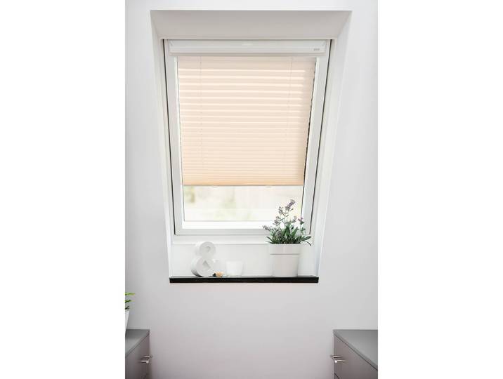 Store velux plissé Haftfix 36 x 60cm Beige/Ecru
