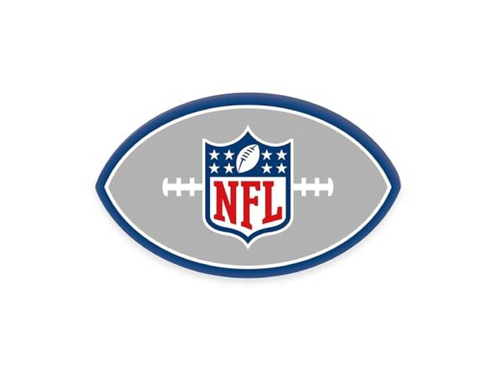 Herding Konturenkissen NFL, 36 x 22 cm, Polyester