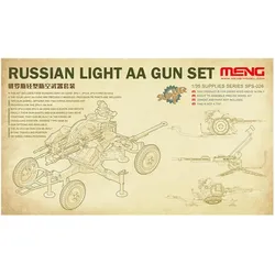 Meng-Model Russian Light AA Gun Set