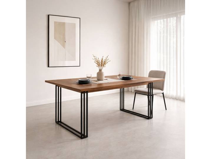 Table en bois massif - Queens