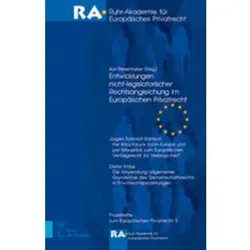 Entwicklungen nicht-legislatorischer Rechtsangleichung im Europäischen Privatrecht, Fachbücher
