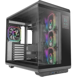 Mars Gaming "MCREVMAX computer case Midi Tower Black" (ATX, mATX, Mini-ITX), PC Gehäuse, Schwarz