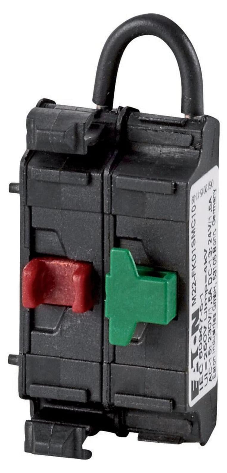 Eaton noodcontact M22-FK01SMC10, type 1Ö+(1S)