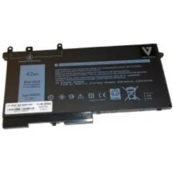 V7 Ersatzbatterie D-3VC9Y-E für ausgewählte Dell Latitude Notebooks (3 Zellen, 3685 mAh), Notebook Akku, Schwarz