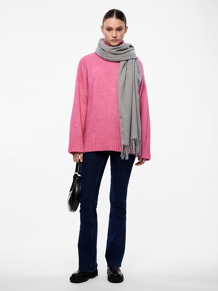 Pieces Schal in Grau - onesize