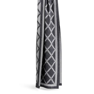 Schal BURLINGTON "Royal Heritage", Damen, Gr. onesize, asphalt meliert (3180), Modetücher Schal
