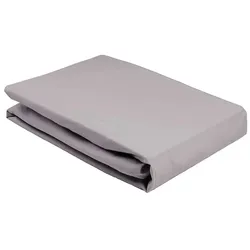 Elegante Premium Jersey Spannbetttuch - 100x200cm	anthrazit