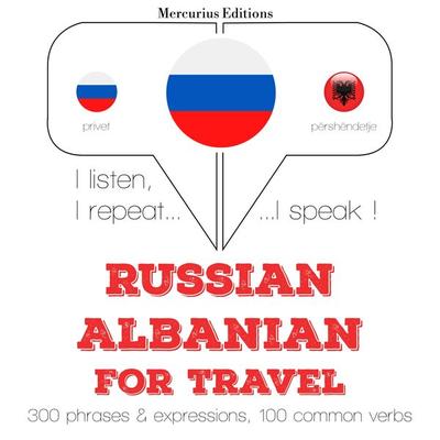 Travel words and phrases in Albanian - JM Gardner, Audio, 9782821129825