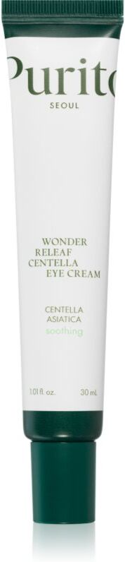 Purito Wonder Releaf Centella Eye Cream feuchtigkeitsspendende und glättende Augencreme mit beruhigender Wirkung 30 ml