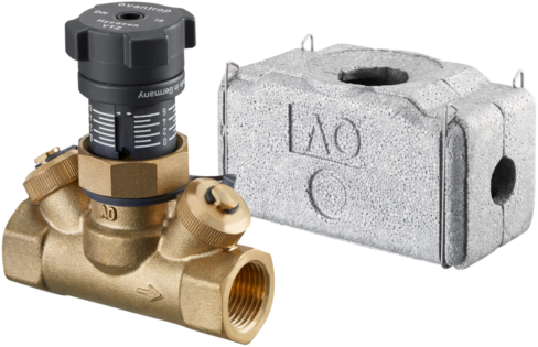 Oventrop Strangregulierventil Hycocon VTZ 1061712 DN40,1 1/2" Innengewinde, inkl. Isolierung
