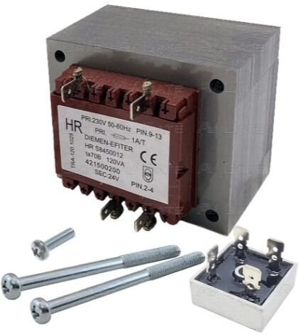 Nice Speg070a00 Gruppo Trasformatore 230v 24v Per Robus 400, Robus 350, Robus 250hs E Filo - Ricambio Originale