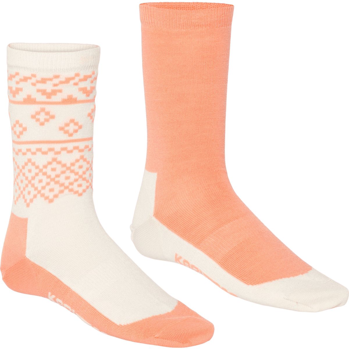 Kari Traa Ragna Hiking Socks 2-pack peach bloom (PBL) 36-38 611429-PBL-36-38