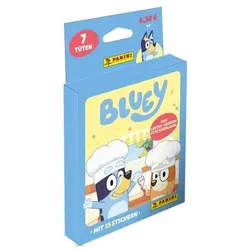 Panini Bluey 2026 éco-blister d'autocollants *Version Allemande* (Deutsch, Booster Pack, Box Set & Collection)