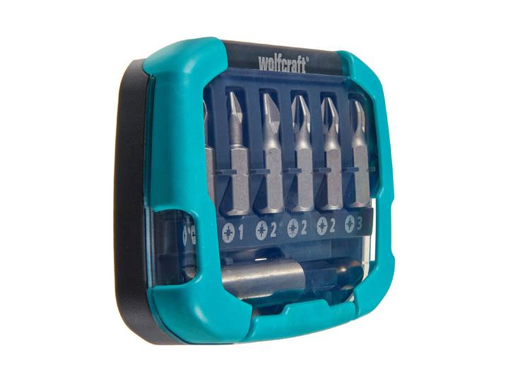 Wolfcraft Bit-Box 2K Solid PZ1 PZ2 PZ3