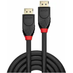 Lindy DisplayPort — DisplayPort (15 m), Videokabel, Schwarz