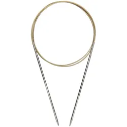 addi Rundstricknadel "Premium Classic", Messing, 100 cm