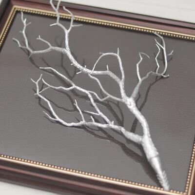 Inspire Essentials Golden Antler Branch Headband DIY Decoration Set 3