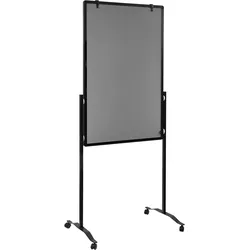 Legamaster, Präsentationstafel, PREMIUM PLUS mobiles Multiboard graue Pinnwand (76 x 120 cm)