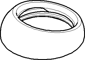 Dornbracht Haube EHM 092830026-00 chrom