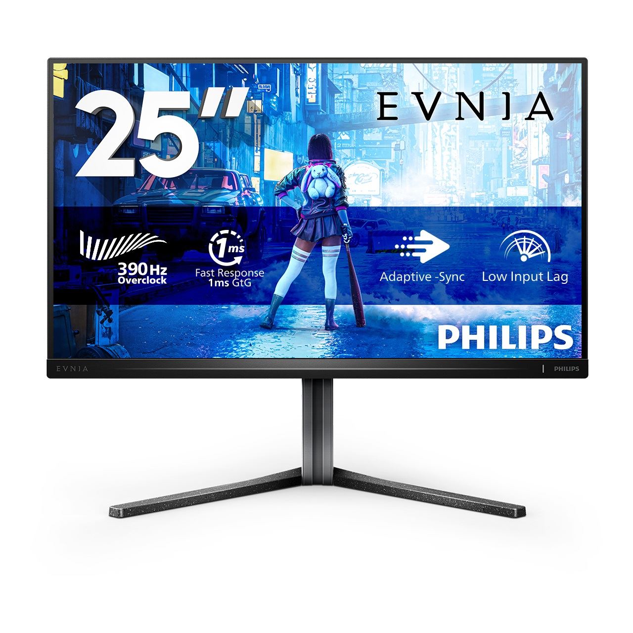 24,5" (62,23cm) Philips Evnia 5000 25M2N5200U schwarz 1920x1080 1xDisplayPort 1.4 / 2xHDMI 2.0