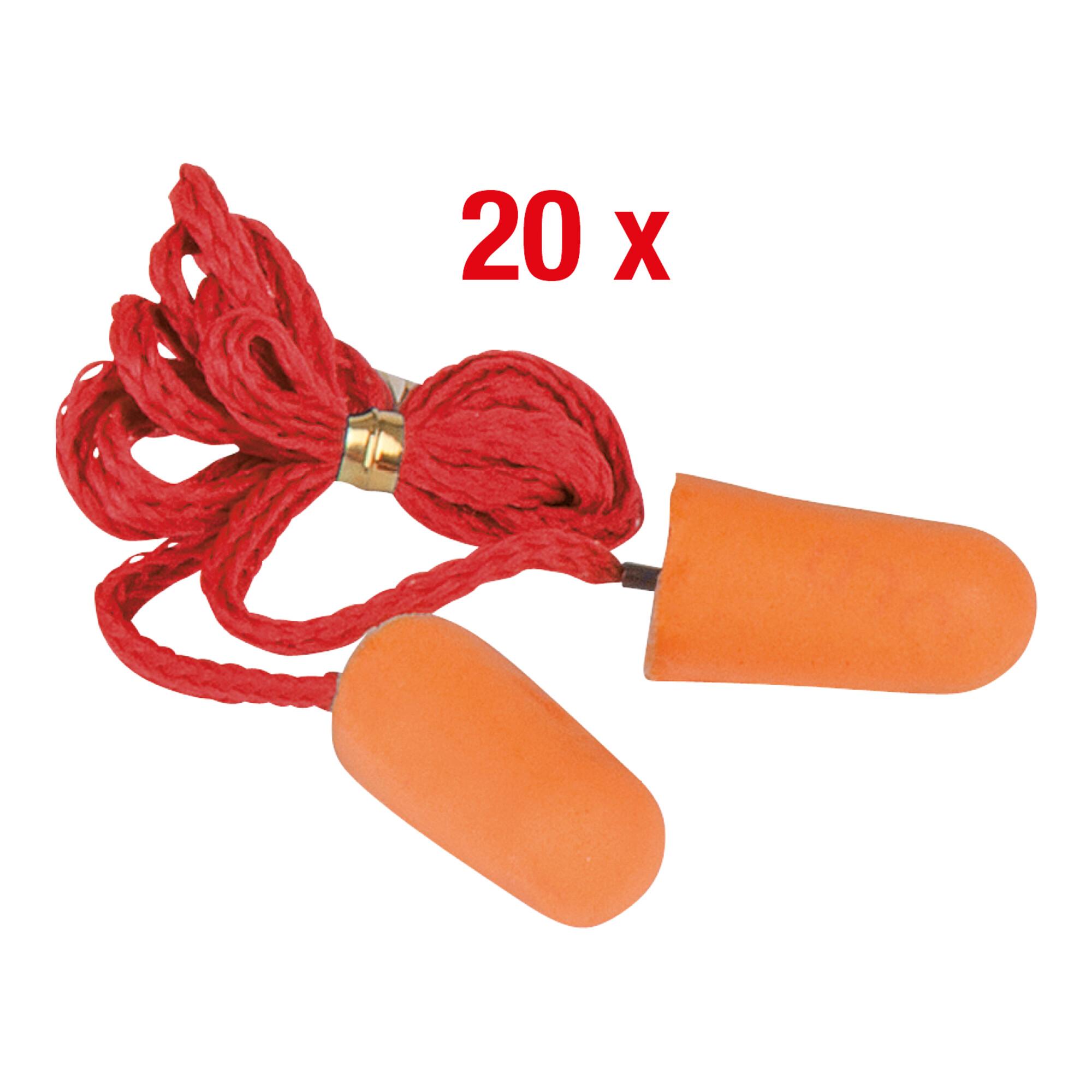 KS Tools Ohrstöpsel PU, mit Schnur, 20 Paar (985.7051)