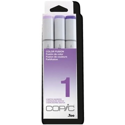 Layoutmarker Copic Sketch 3er Set Color Fusion 1