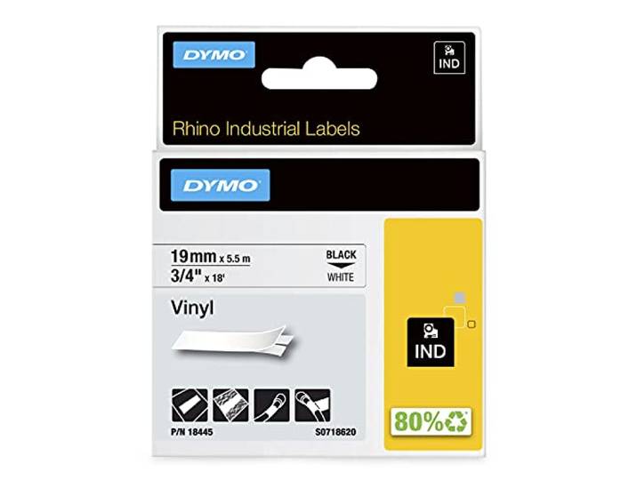 RHINO TAPE VINYL 19MM WIT