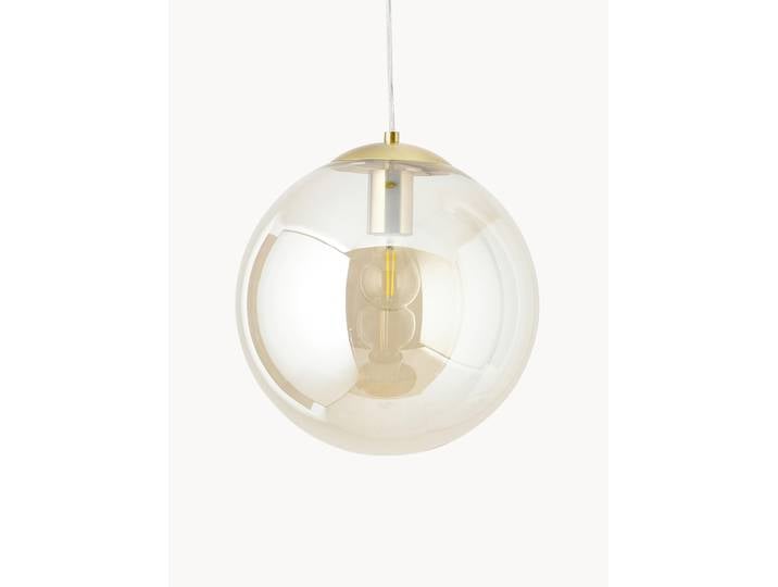 Suspension boule en verre Bao