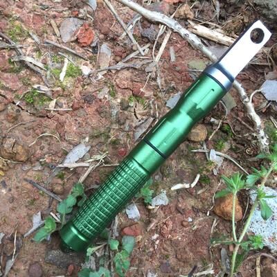 Inspire Daily Merch All Weather Portable Fire Starter Magnesium Rod Igniter Waterproof Camping & Survival Tool green