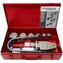 Rothenberger, Schweissgerät, Industrial Muffenschweissgerät CR-ZRJQ-63T 800 W inkl. Kunststoff-Rohrschere Ø 42 mm im