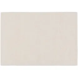 THEKO Teppich Royal Berber UNI natural white 70x140 cm