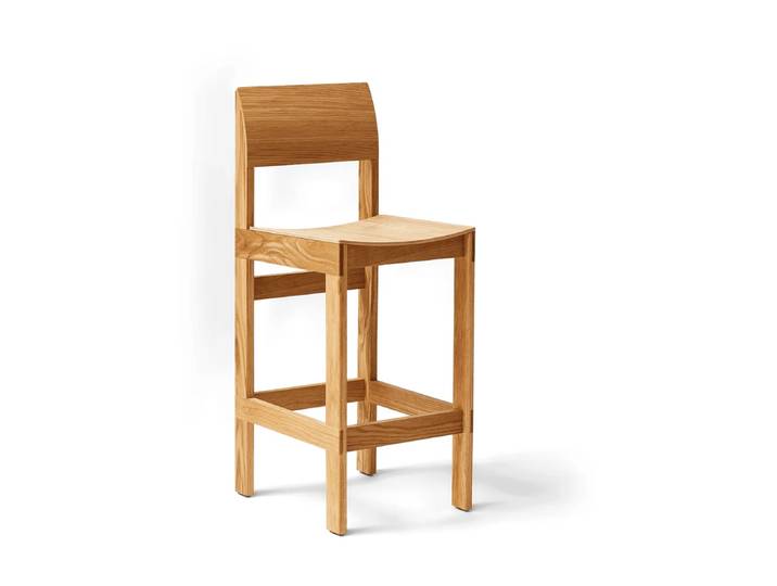 Form & Refine Chaise de bar Sonder 65 cm Chêne